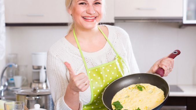 Jajčna omleta padec energije